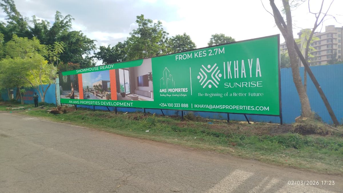 Construction site hoarding by TAN Media