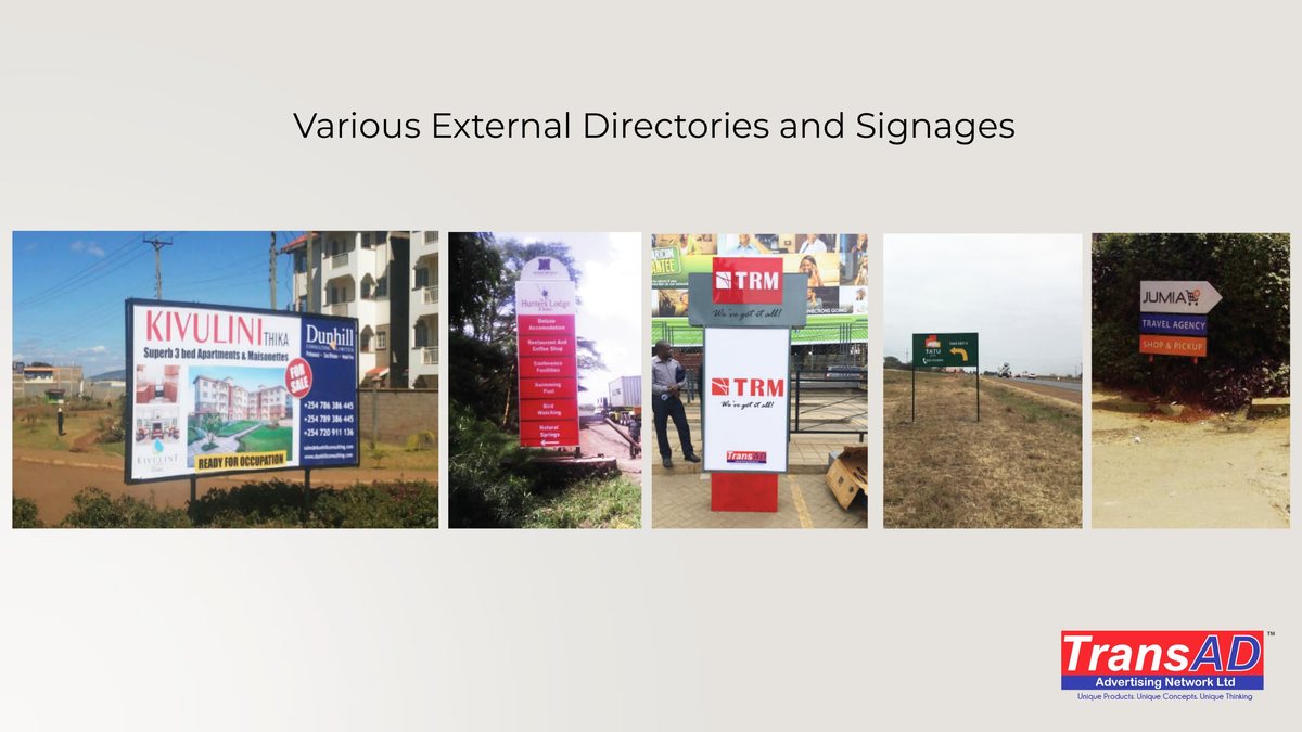 Signage and directories by TAN Media